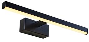Šviestuvas sieninis Opviq L1646 414LRC1656, LED, 3000 °K, 1 x 8 W, balta sp. / juoda sp.
