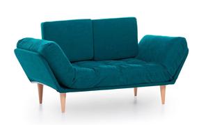 Sofa-lova Hanah Home Nina 859FTN1353, žalia sp., 200 x 85 cm x 80 cm