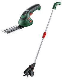 Prekė su pažeista pakuote. Akumuliatorinės žolės ir krūmų žirklės Bosch ISIO 3 0600833109, 3.6 V