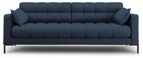 Sofa Micadoni Home Mamaia 4 Seats, tamsiai mėlyna sp., 217 x 92 cm x 75 cm