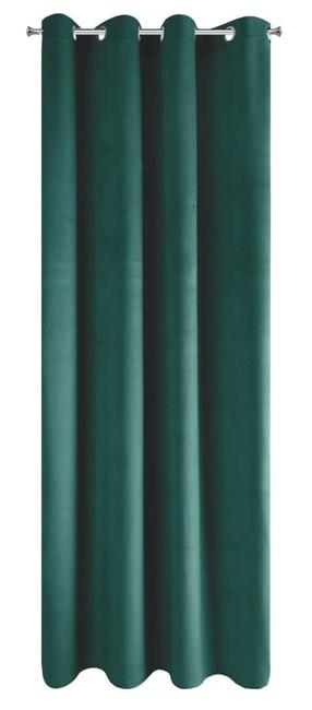 Naktinė užuolaida Pierre ZKXX-02, tamsiai žalia sp., 140 cm x 250 cm