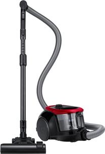 Dulkių siurblys Samsung VC07M2110SR/SB, juoda sp./raudona sp., 650 W Prekė su pažeista pakuote.