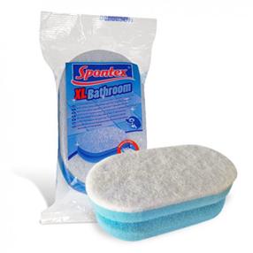 Tīrīšanas sūklis Spontex Bathroom XL, zila krās./balta krās.