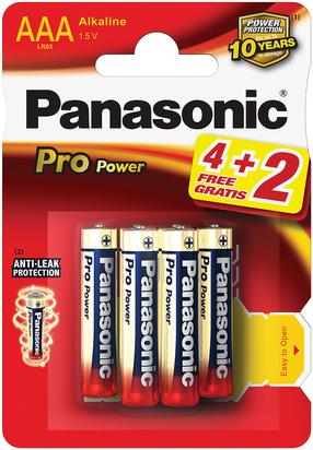 Elementai Panasonic, AAA, 1.5 V