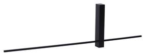 Lampa sienas Lucide Segin 12200/60/30, LED, 2700 °K, 1 x 6 W, melna krās. / melna krās., 4 x 60 cm