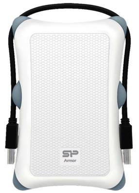 Kietasis diskas Silicon Power Armor A30, HDD, 1 TB, balta sp.
