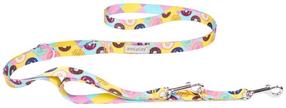 Suņu pavada Amiplay Be Happy 7in1 Donut, daudzkrāsaina, XL, 1-2 m x 25 mm