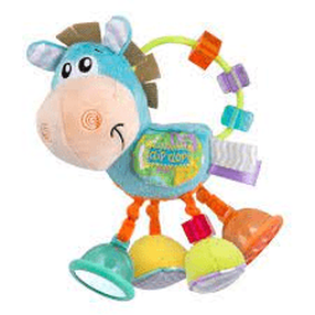 Kõristi, hobune Playgro Clip Clop, mitmevärviline