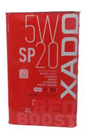 Automobilio variklio tepalas Xado 5W SP20, sintetinis, 4 l