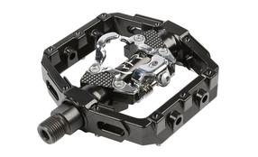 Pedalas RFR Flat & Click, aliuminis, juoda sp., 2 vnt.