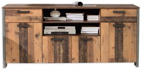 Kummut Forte Clif CLFK242-C546, pruun v., 86 cm x 186 cm x 42 cm
