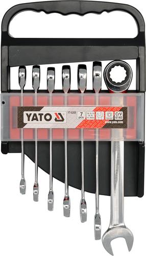 Набор комбинированных ключей Yato YT-0208, 10 - 19 мм