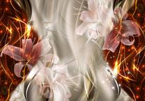 Fototapetas Artgeist Golden Comet, 140 cm x 200 cm
