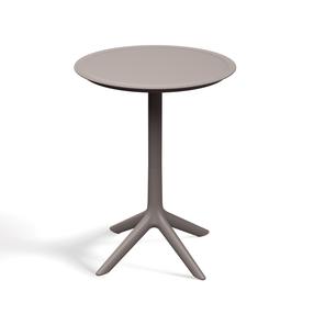 Lauko stalas Ferne Rimo, rusvai pilki sp., 57 cm x 57 cm x 74.5 cm