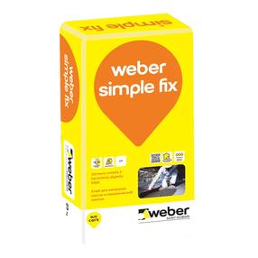 Klijai plytelių Saint-Gobain Weber Simple Fix, 25 kg