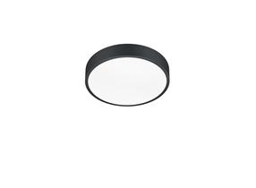 Lampa plafons Trio Waco 627413032, LED, 2300 - 4000 °K, 1 x 28 W, melna krās. / melna krās.