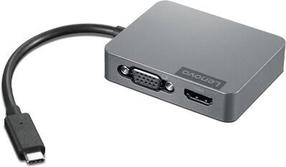 Vads Lenovo USB-C Travel Hub Gen2 USB-C, HDMI, sudraba krās.