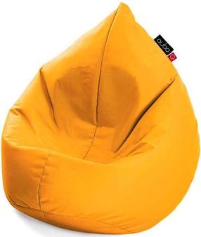 Кресло-мешок Drizzle Drop Honey Pop Fit, желтый цв./oранжевый цв., 120 л