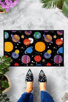 Durvju paklājs Conceptum Hypnose Piyano, daudzkrāsaina, 60 cm x 40 cm