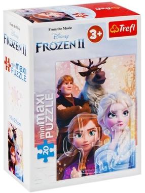 Puzle Trefl Frozen Friendship 2, 20 cm x 13 cm, 20 gab., daudzkrāsaina