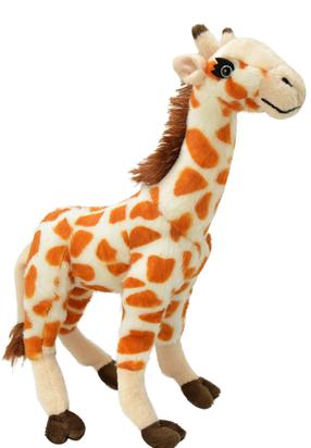Pliušinis žaislas Wild Planet Giraffe, ruda sp./smėlio sp., 35 cm