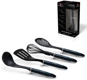 Virtuvės reikmenų rinkinys Berlinger Haus Kitchen Tool Set BH-6238 KNFF1437, mėlyna sp., 4 vnt.