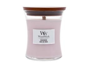 Žvakė, aromatinė WoodWick Rosewood, 65 h, 275 g, rožinė sp.