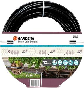 Линия увлажнения Gardena Micro-Drip-System 13503-20, 2500 см, Ø 1.3 см, черный цв.