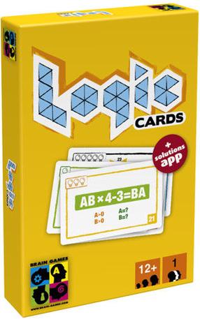 Lauamäng Brain Games Logic Cards Yellow