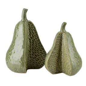 Dekoratyvinė figūrėlė, "kriaušė" Mondex Saggio, žalia sp., 12 cm x 11 cm x 16 cm