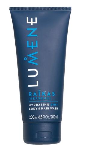 Kūno prausimosi želė, šampūnas Lumene Raikas Hydrating 2 In 1, 200 ml