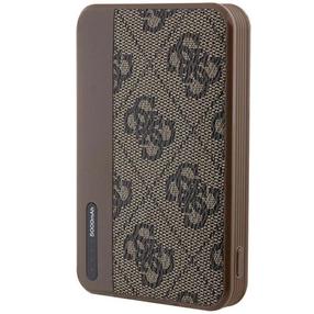 Lādētājs-akumulators (Power bank) Guess, 5000 mAh, 15 W, brūna krās.