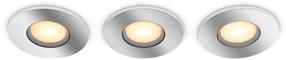 Nutivalgustus süvistatav Philips Hue Adore, GU10, 2200 - 6500 °K, 3 x 5 W, kroom v. / kroom v.