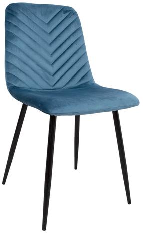 Ēdamistabas krēsls Home4you Brie 10368 10368, zila krās., 54.5 cm x 44 cm x 89 cm