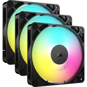 Oro aušintuvas korpusui Corsair RS120 ARGB (Triple Pack), 120 mm x 25 mm