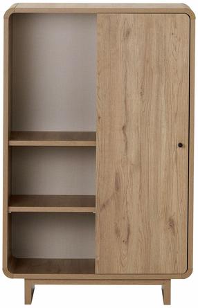 Biuro spinta Nordure Torina Sepet, ąžuolo sp., 110 cm x 70 cm x 34 cm