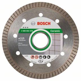 Dimanta disks Bosch Best Ceramic, 115 mm x 22.23 mm