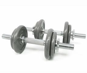 Atsvaru un stieņu komplekts Tomaz Sport Steel Power, 20 kg