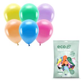 Balionų pripūtimo rinkinys universalus PartyDeco, įvairių spalvų, 6 vnt.