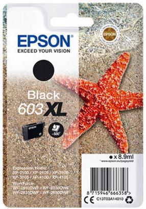 Printera kasetne Epson 603XL, melna krās., 8.9 ml