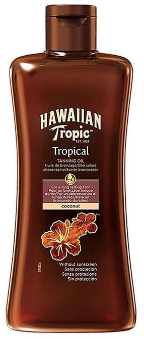 Pašiedeguma eļļa Hawaiian Tropic Tropical Tanning, 200 ml