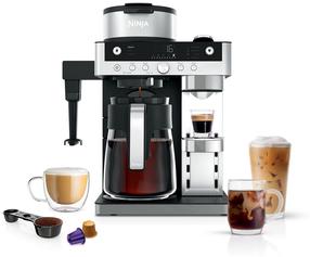 Espresso kohvimasin Ninja CFN802EU, hõbe v./must v.