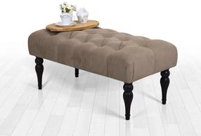 Prieškambario suoliukas Hanah Home Missus, ruda sp., 48 cm x 92 cm x 43 cm