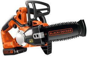 Akumulatora ķēdes zāģis Black & Decker GKC1820L20-QW, 20 cm