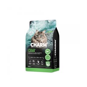 Sausā kaķu barība Charm Grass Fed, jēra gaļa, 0.34 kg