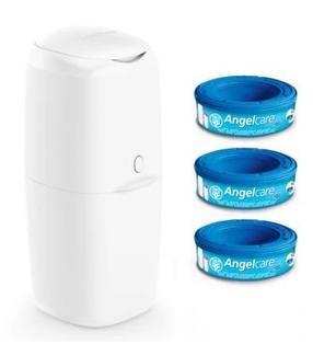 Mähkmekonteiner Angelcare Classic, 180 tk, valge v.