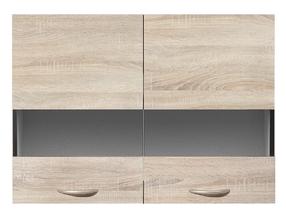 Viršutinė virtuvinė spintelė Junona, smėlio sp., 80 cm x 30.5 cm x 57.3 cm