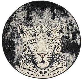 Vonios grindų kilimėlis Foutastic Tiger 359CHL1670, įvairių spalvų, 100 cm x 100 cm, Ø 100 cm