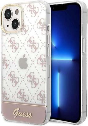 Telefono dėklas Guess GUHCP14MHG4MHP, rožinė sp., Apple