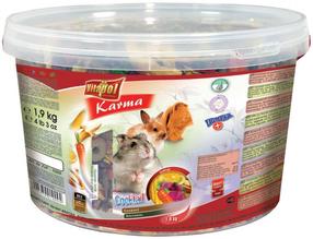 Maistas graužikams Vitapol, triušiams/jūrų kiaulytėms/žiurkėnams, 1.9 kg